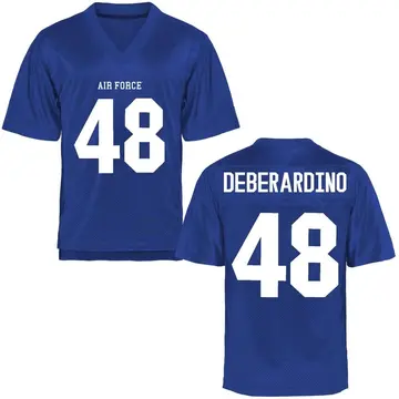Men's Anthony DeBerardino Air Force Falcons Game Royal Blue Football College Jersey