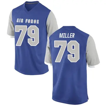 Men's Anthony Miller Air Force Falcons Game Royal Football College Jersey