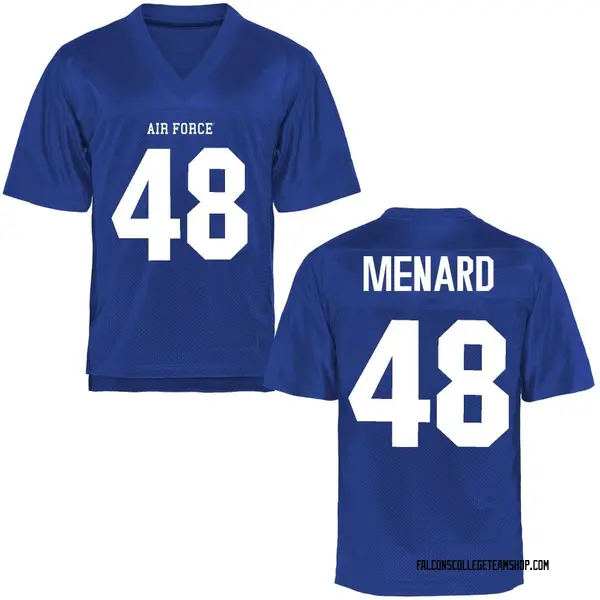 Men's Antonio Menard Air Force Falcons Game Royal Blue Football College Jersey