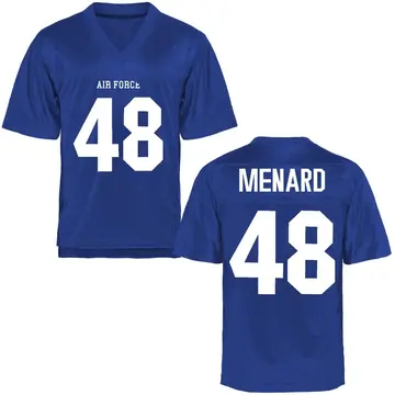 Men's Antonio Menard Air Force Falcons Replica Royal Blue Football College Jersey
