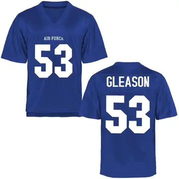 Men's Charlie Gleason Air Force Falcons Replica Royal Blue Football College Jersey