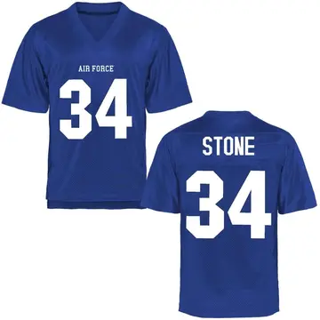 Men's Darius Stone Air Force Falcons Game Royal Blue Football College Jersey