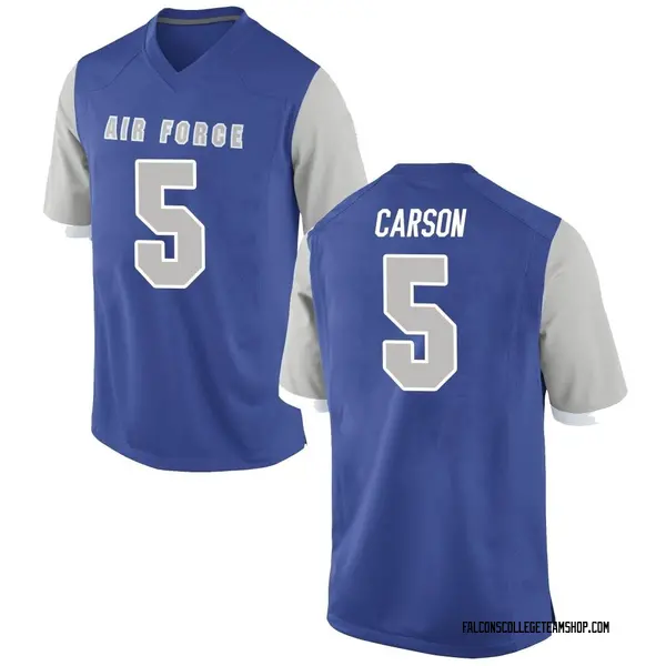 Men's Dylan Carson Air Force Falcons Nike Game Royal Football College Jersey