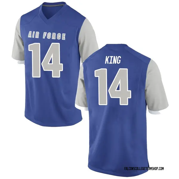 Men's Jackson King Air Force Falcons Nike Replica Royal Football College Jersey