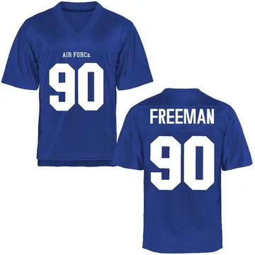 Men's Kaden Freeman Air Force Falcons Replica Royal Blue Football College Jersey