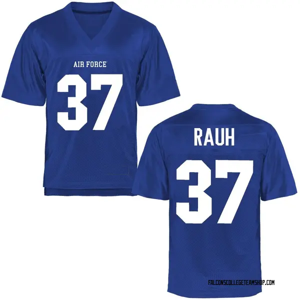Men's Luke Rauh Air Force Falcons Game Royal Blue Football College Jersey