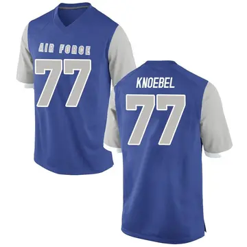Men's Peyton Knoebel Air Force Falcons Replica Royal Football College Jersey