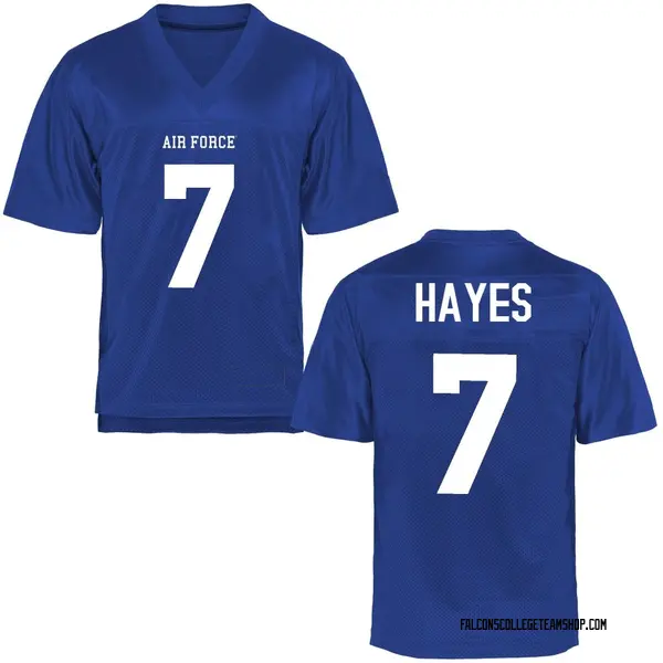 Men's Quentin Hayes Air Force Falcons Game Royal Blue Football College Jersey