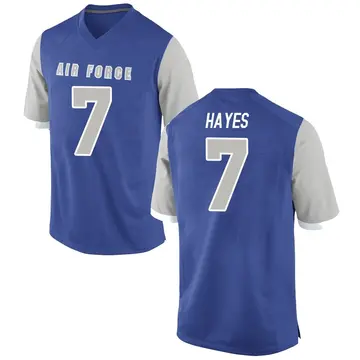 Men's Quentin Hayes Air Force Falcons Replica Royal Football College Jersey