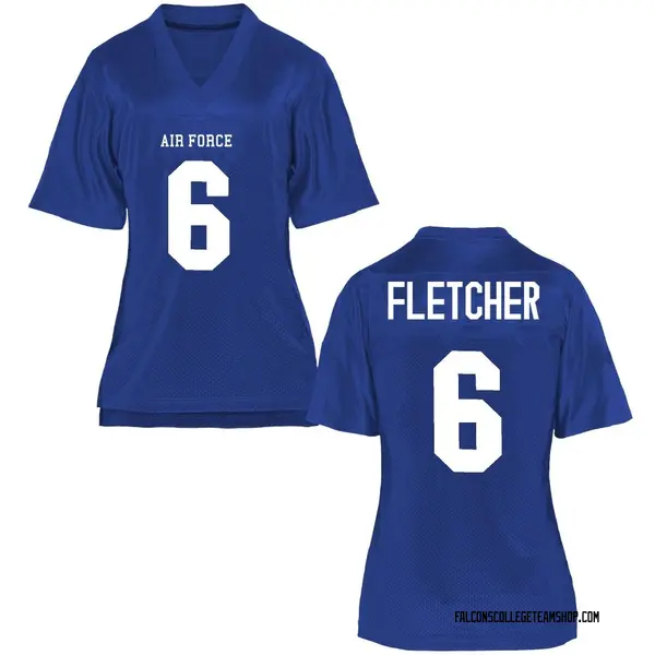 Women's Blake Fletcher Air Force Falcons Game Royal Blue Football College Jersey