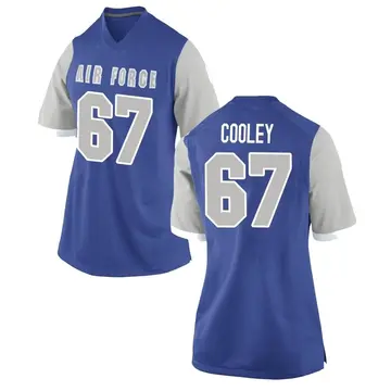 Women's Costen Cooley Air Force Falcons Nike Replica Royal Football College Jersey