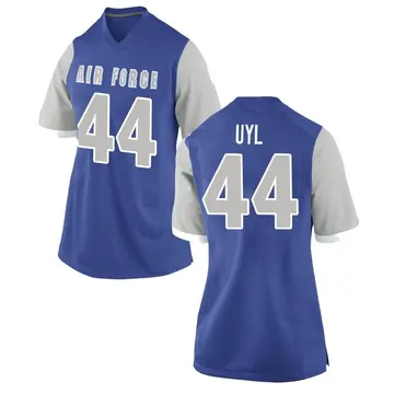 Women's Grant Uyl Air Force Falcons Nike Replica Royal Football College Jersey