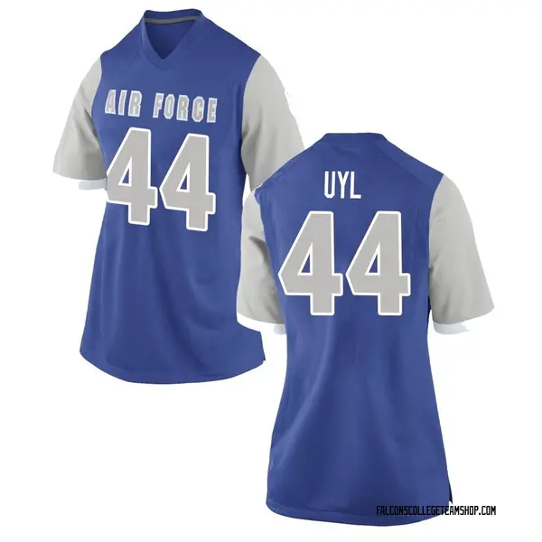 Women's Grant Uyl Air Force Falcons Nike Replica Royal Football College Jersey