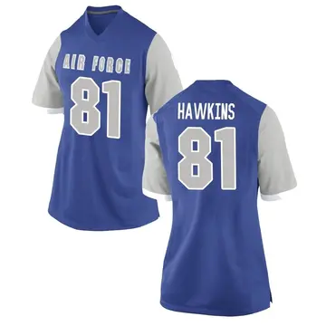 Women's Houston Hawkins Air Force Falcons Nike Game Royal Football College Jersey