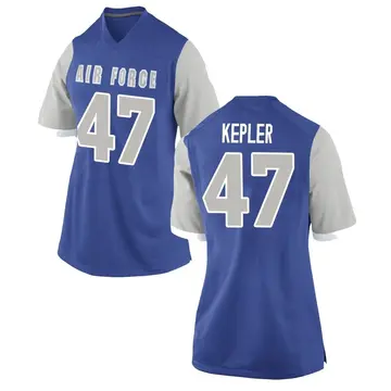Women's Jake Kepler Air Force Falcons Nike Replica Royal Football College Jersey