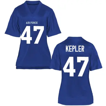 Women's Jake Kepler Air Force Falcons Replica Royal Blue Football College Jersey