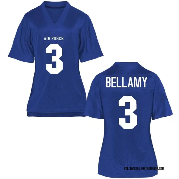 Women's Jamari Bellamy Air Force Falcons Game Royal Blue Football College Jersey