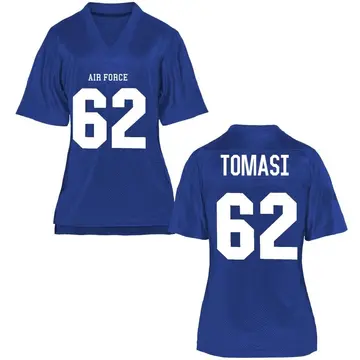 Women's James Tomasi Air Force Falcons Replica Royal Blue Football College Jersey