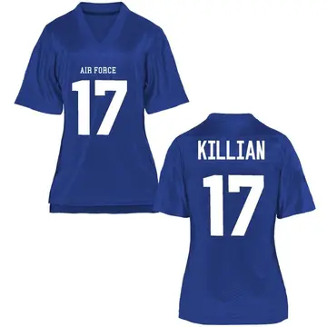 Women's Kaleb Killian Air Force Falcons Game Royal Blue Football College Jersey