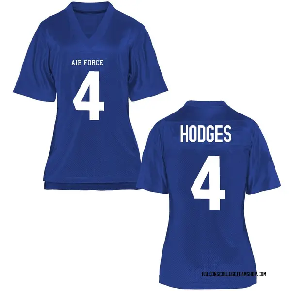 Women's Kemper Hodges Air Force Falcons Game Royal Blue Football College Jersey
