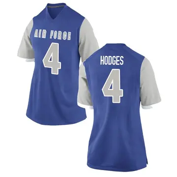 Women's Kemper Hodges Air Force Falcons Nike Replica Royal Football College Jersey