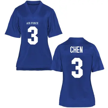 Women's Kyle Chen Air Force Falcons Game Royal Blue Football College Jersey