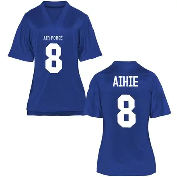 Women's Osaro Aihie Air Force Falcons Game Royal Blue Football College Jersey