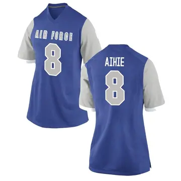 Women's Osaro Aihie Air Force Falcons Nike Game Royal Football College Jersey