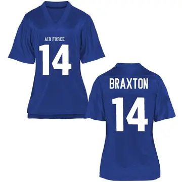 Women's Shawn Braxton Air Force Falcons Game Royal Blue Football College Jersey