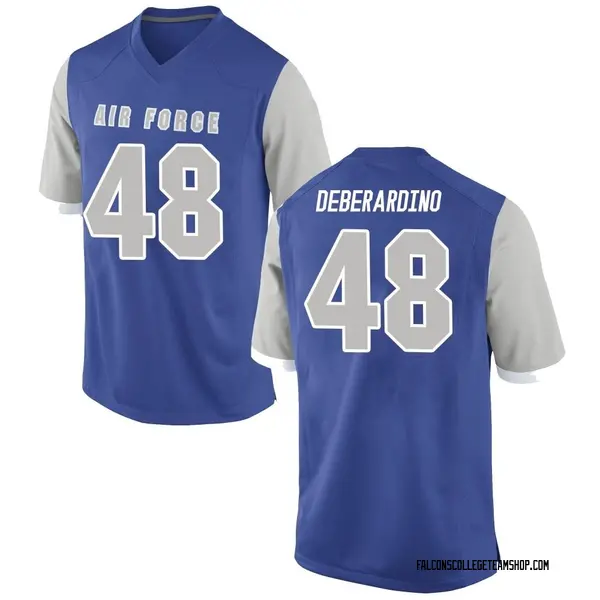 Youth Anthony DeBerardino Air Force Falcons Nike Replica Royal Football College Jersey