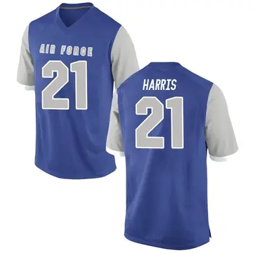 Youth Cade Harris Air Force Falcons Nike Replica Royal Football College Jersey