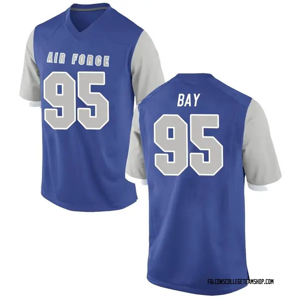 Youth Carson Bay Air Force Falcons Nike Game Royal Football College Jersey