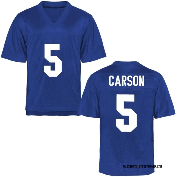 Youth Dylan Carson Air Force Falcons Game Royal Blue Football College Jersey