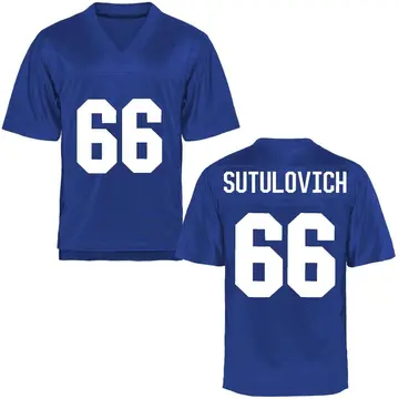 Youth Jace Sutulovich Air Force Falcons Replica Royal Blue Football College Jersey
