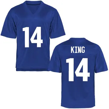 Youth Jackson King Air Force Falcons Game Royal Blue Football College Jersey