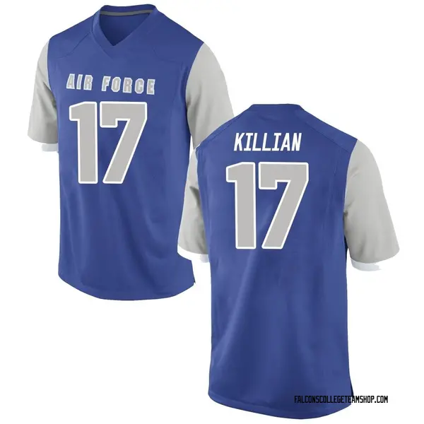 Youth Kaleb Killian Air Force Falcons Nike Replica Royal Football College Jersey