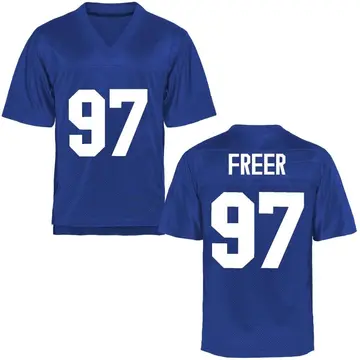 Youth Luke Freer Air Force Falcons Game Royal Blue Football College Jersey