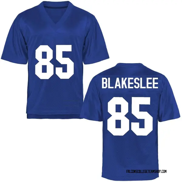 Youth Mitchell Blakeslee Air Force Falcons Game Royal Blue Football College Jersey