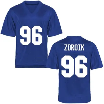 Youth Payton Zdroik Air Force Falcons Replica Royal Blue Football College Jersey