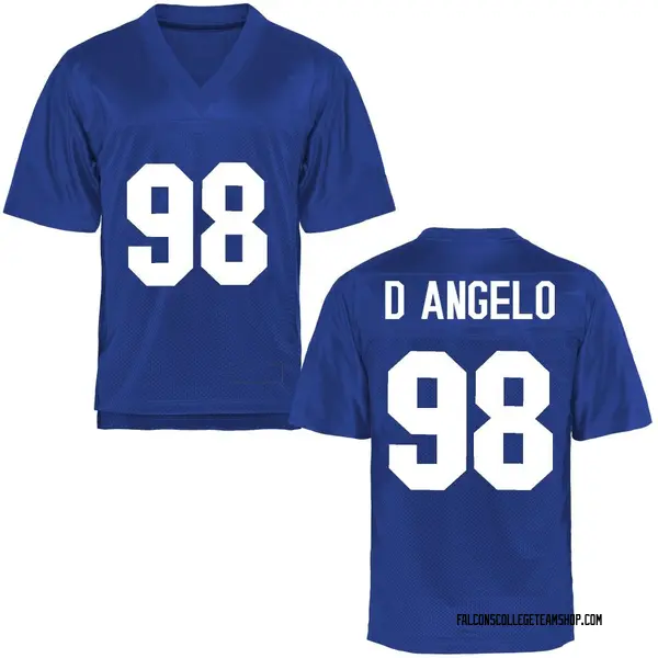 Youth Rocco D'Angelo Air Force Falcons Replica Royal Blue Football College Jersey